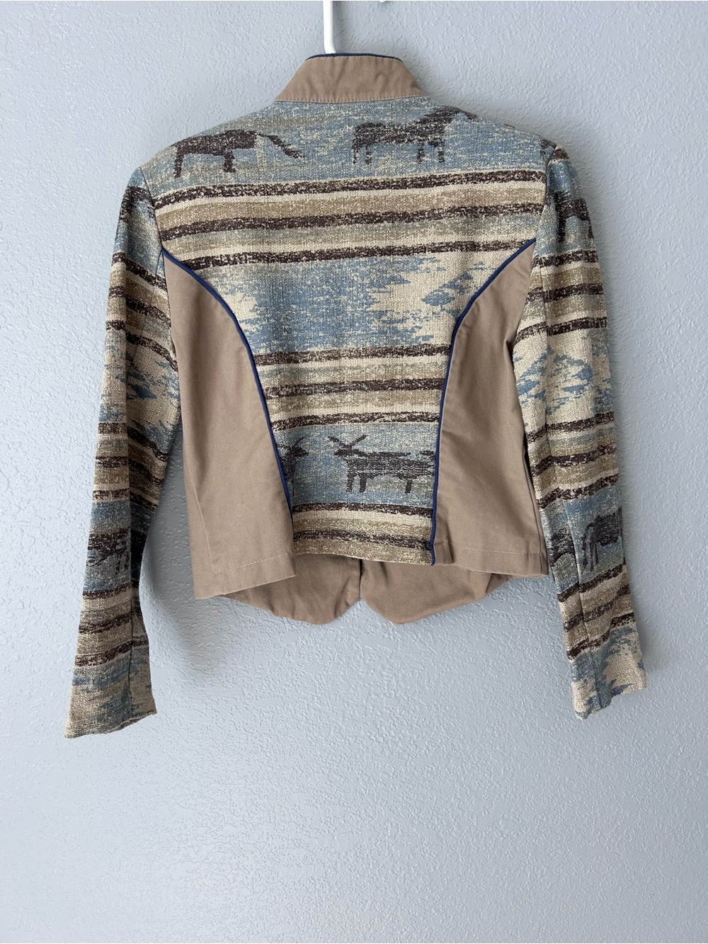Banjo Cropped Western Rodeo Jacket Size Medium - Picture 6 of 10